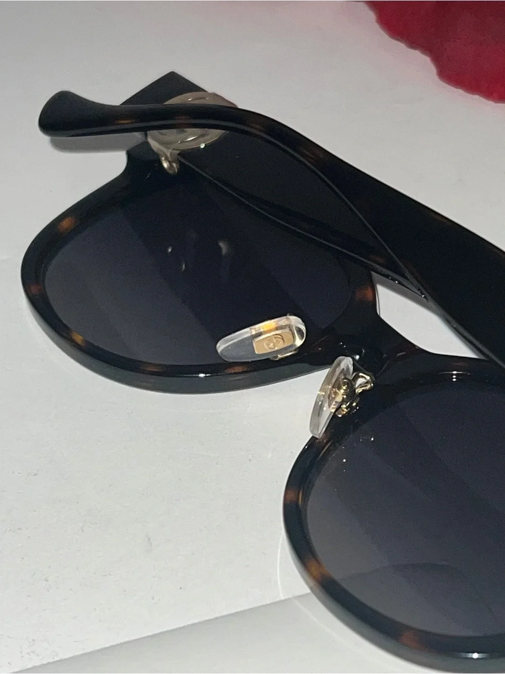 Gucci 56mm Square Sunglasses In Havana Gray New Without Case - Unisex - Reemoly